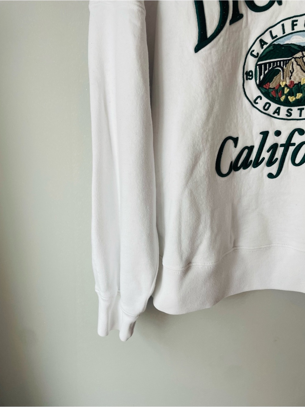 Abercrombie & Fitch Big Sur California Graphic Sweatshirt Blogger Fav - Picture 3 of 9